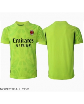 Billige Fotballdrakt AC Milan Keeper Replika Tredjedrakt 2024-25 Kortermet